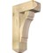 Ekena Millwork Olympic Craftsman Rough Sawn Bracket w/ Offset Brace, Douglas Fir, 8"W x 20"D x 32"H BKT0806X20X32OLY04RDF - alternate 1